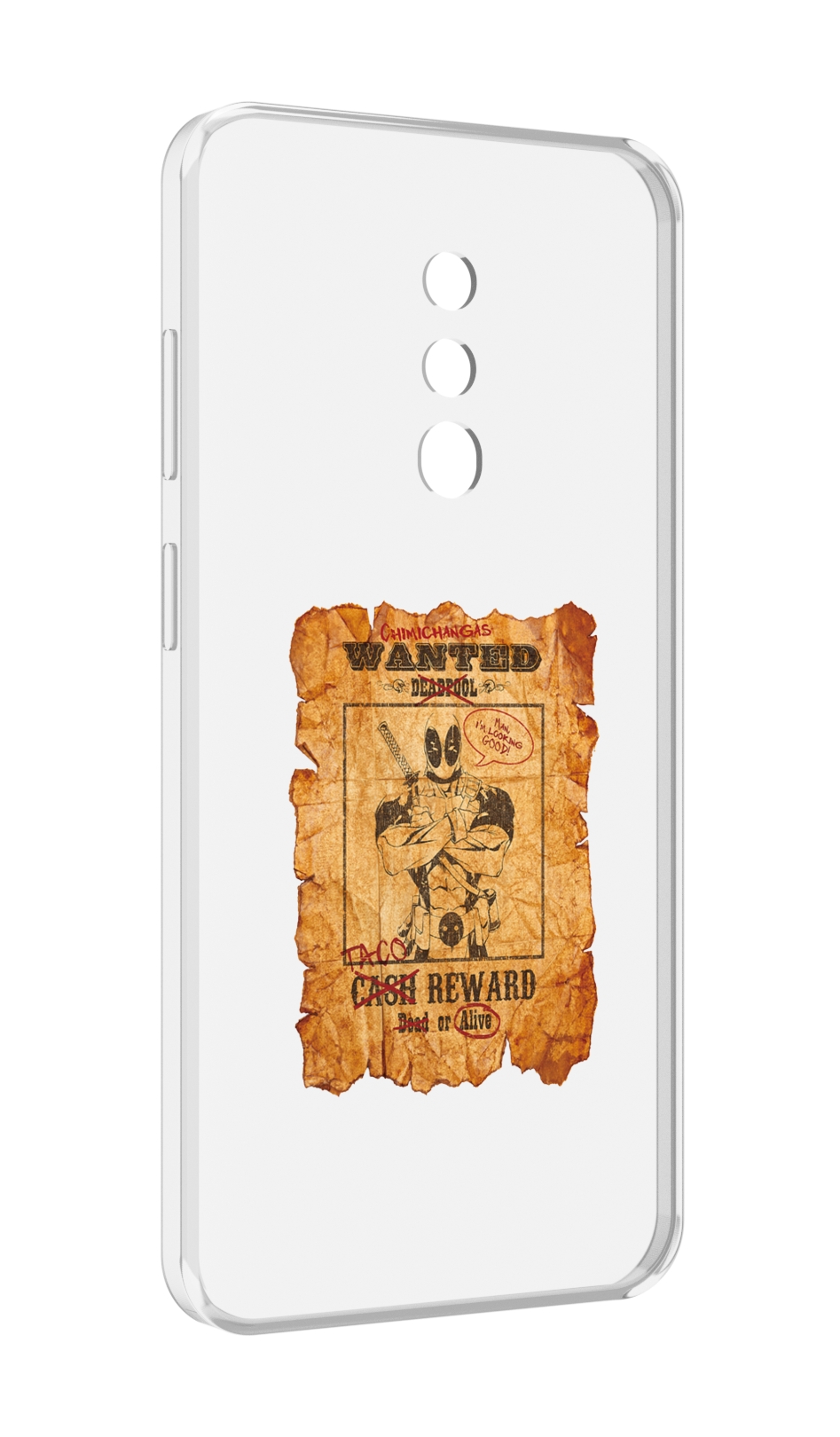 

Чехол MyPads дедпул для Blackview BV5200, Прозрачный, Tocco