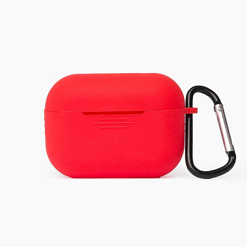 Чехол силиконовый BaseMarket для Apple AirPods Pro (красный)