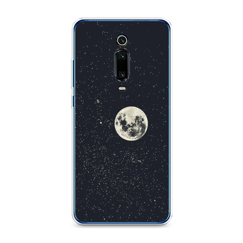 

Чехол на Xiaomi Redmi K20 "Полнолуние", Красный, 35850-2