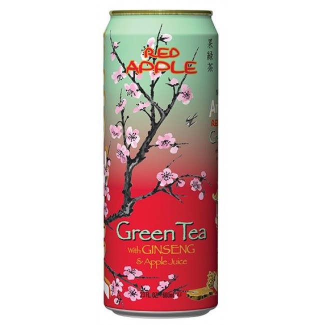 Напиток AriZona Red Apple Green tea 680 мл