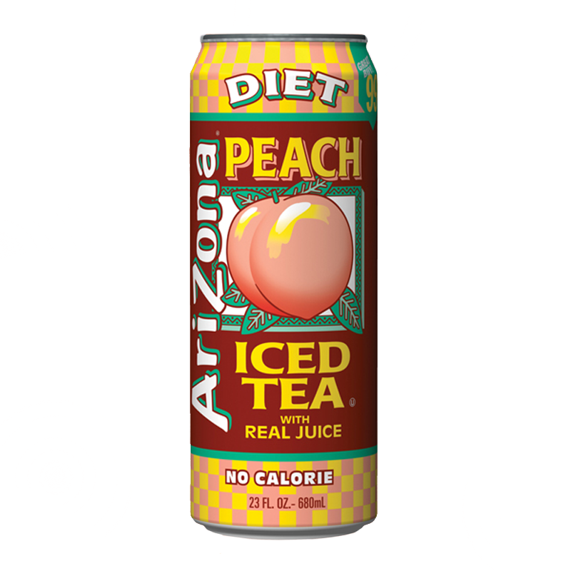 Напиток AriZona Diet Peach Tea 680 мл