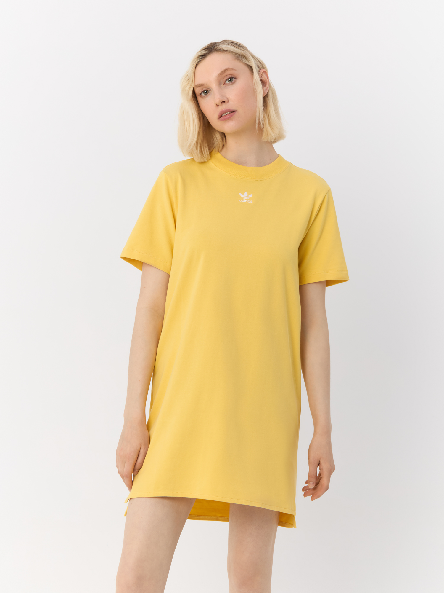 

Платье женское Adidas Originals TRF Dress FM3277 желтое 38 DE, Желтый, Originals TRF Dress