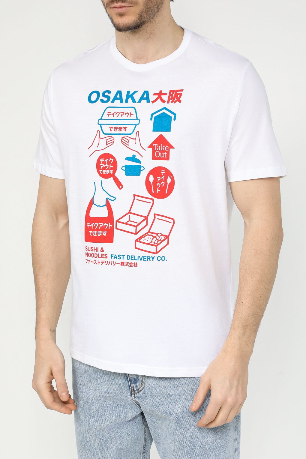 

Футболка мужская OVS 1992912 белая 2XL, Белый, 1992912