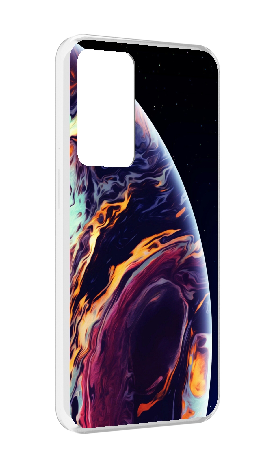 

Чехол MyPads акварельная планета для OPPO Reno 8 Lite, Прозрачный, Tocco