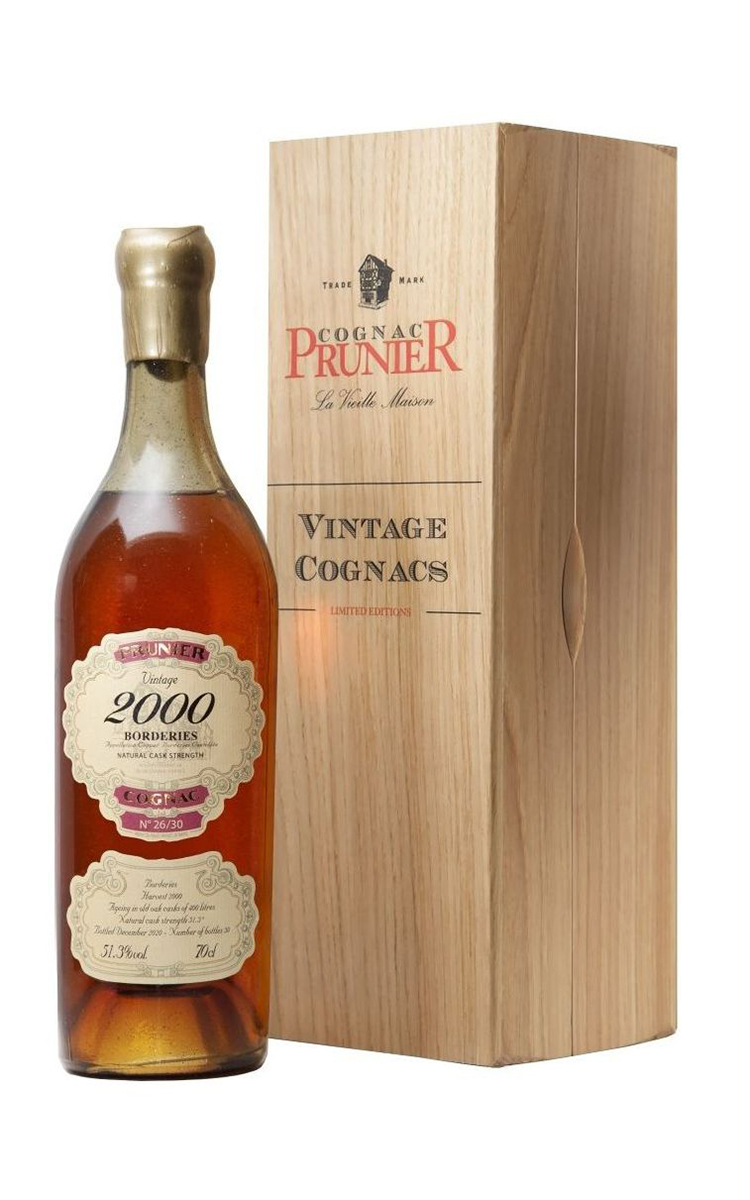 

Коньяк Prunier Borderies 2000, 0.7 л