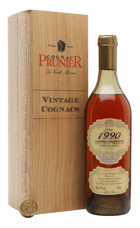 

Коньяк Prunier Grande Champagne 1990, 0.7 л