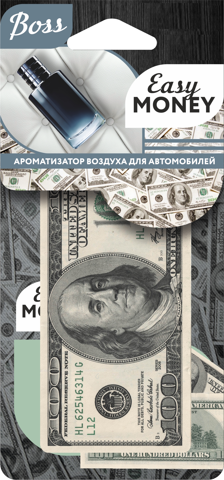 

Ароматизатор в машину Fouette A2DM 100$ Boss Easy Money