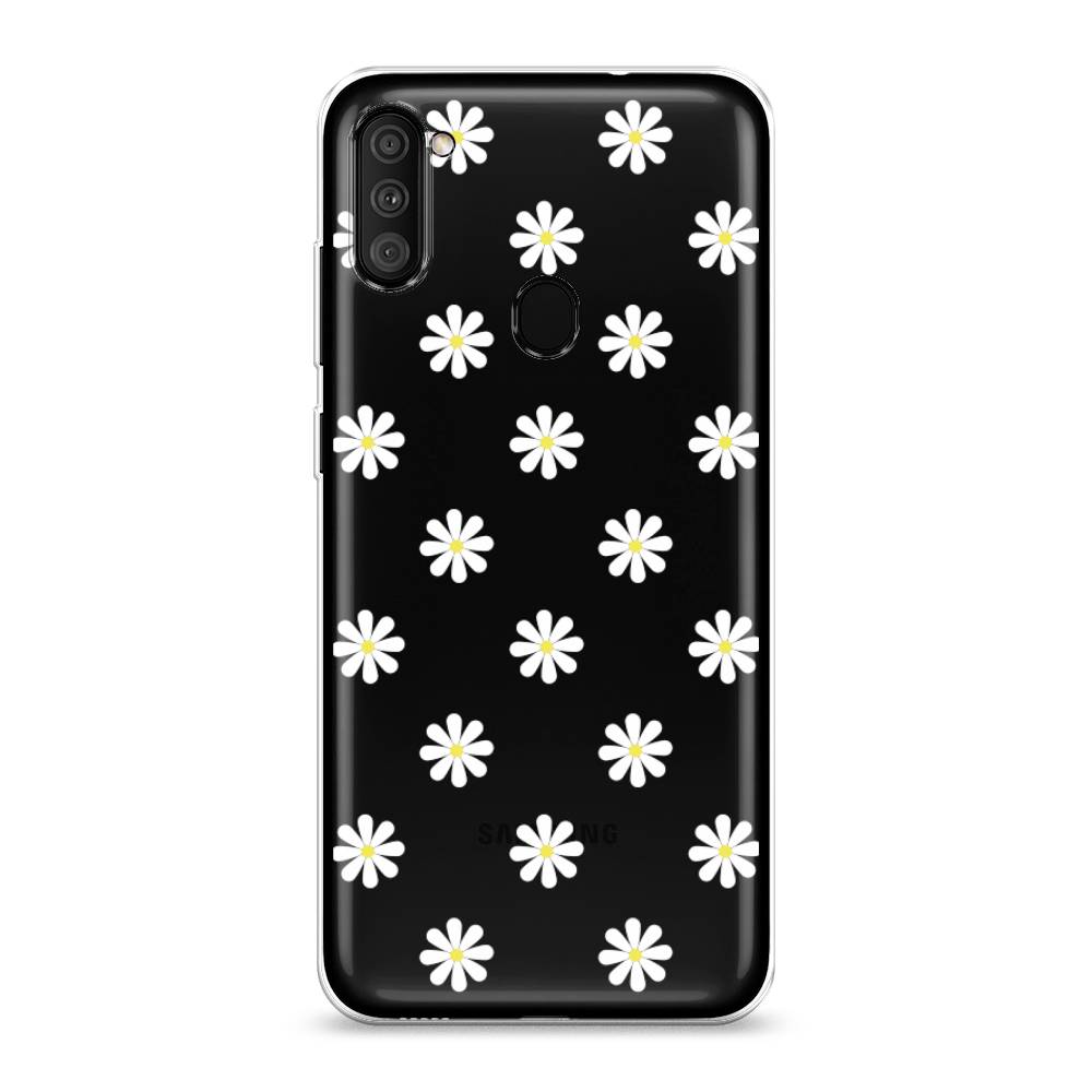 

Силиконовый чехол "Маленькие ромашки" на Samsung Galaxy M11, 2100650-8