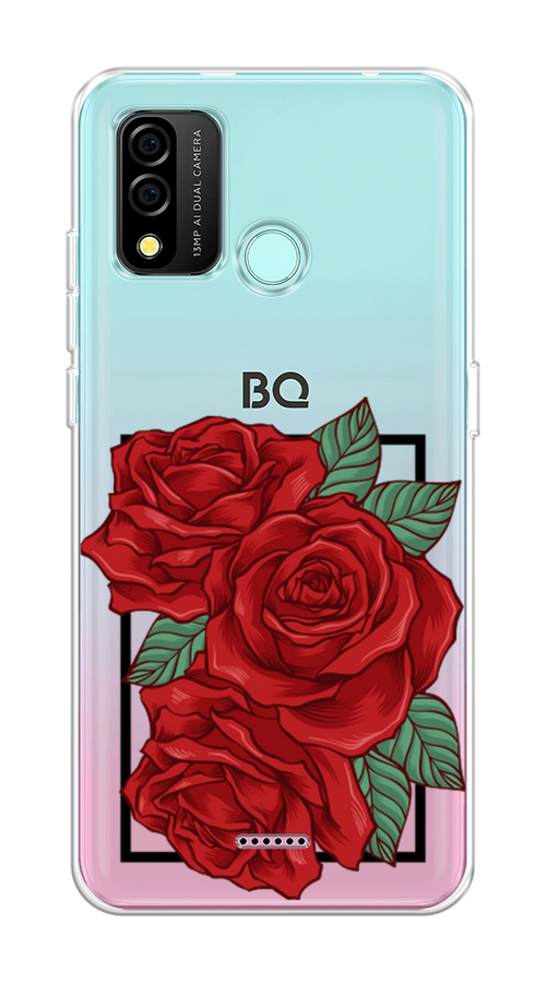 

Чехол на BQ 6645L "Три алые розы", Красный, 202650-2