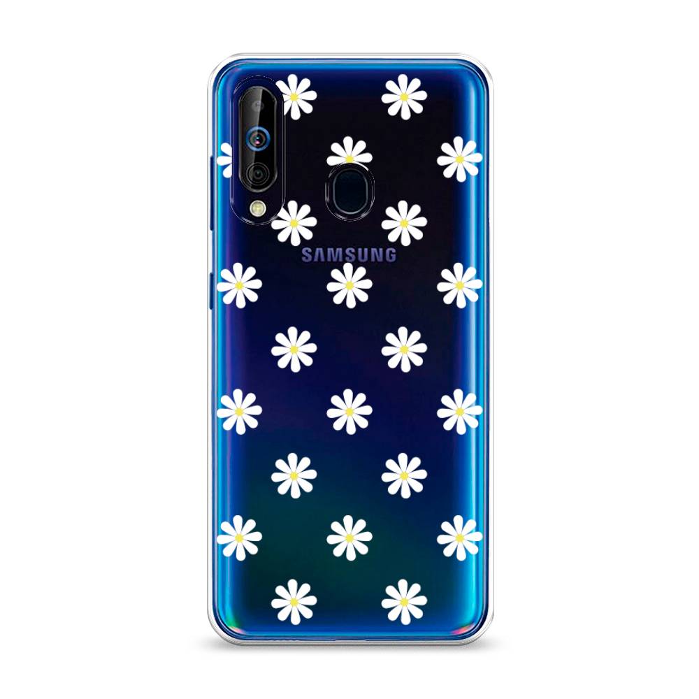 

Силиконовый чехол "Маленькие ромашки" на Samsung Galaxy A60, 28250-8