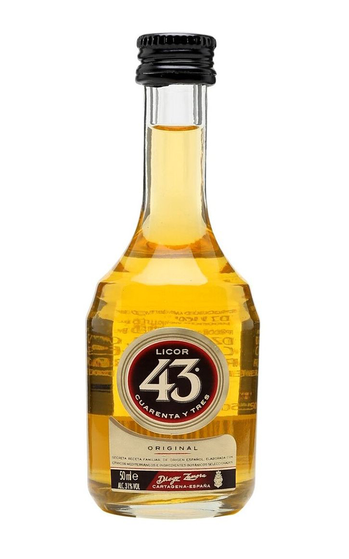 

Ликер Licor 43 Cuarenta Y Tres Original, 0.05 л