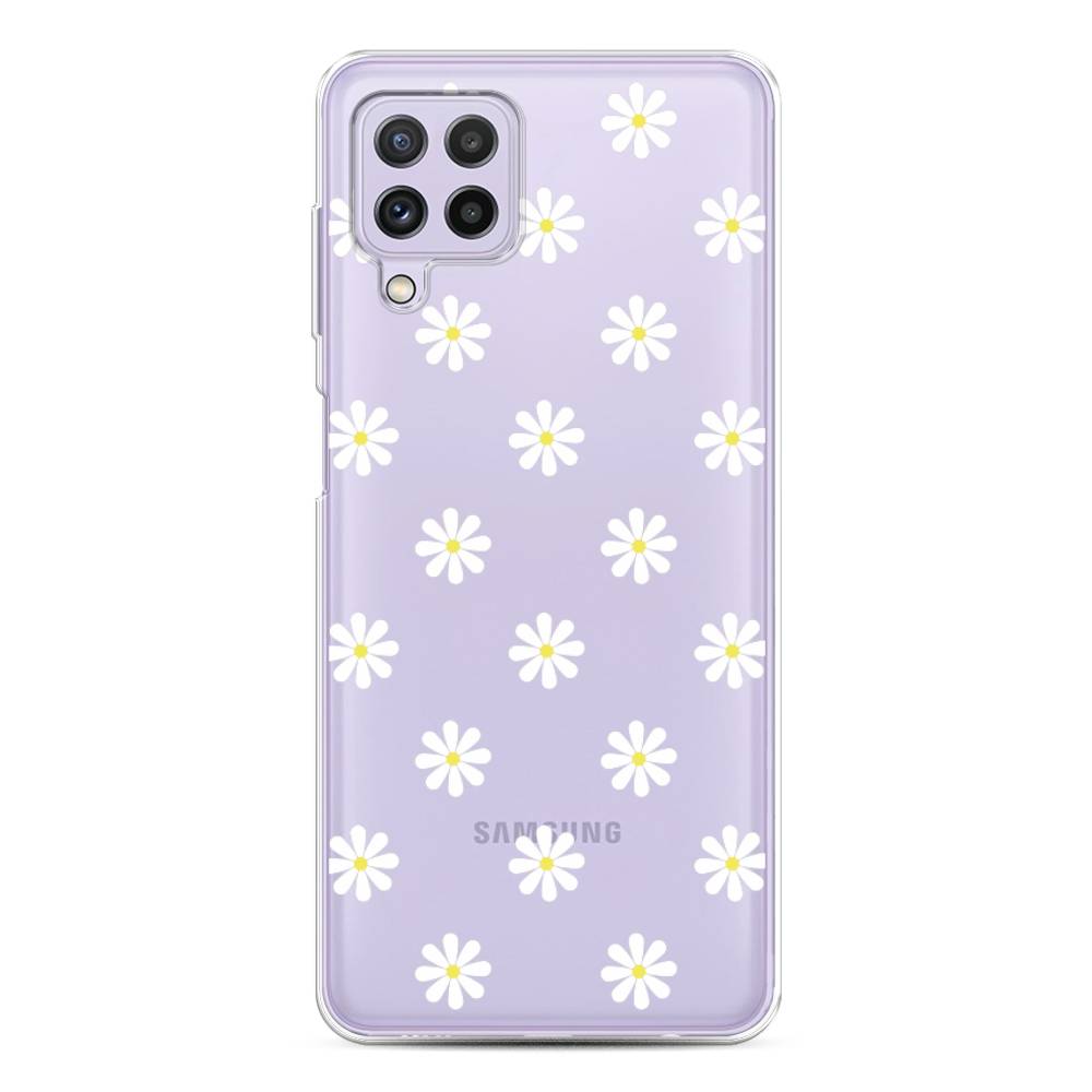 

Силиконовый чехол "Маленькие ромашки" на Samsung Galaxy A22, 2103150-8