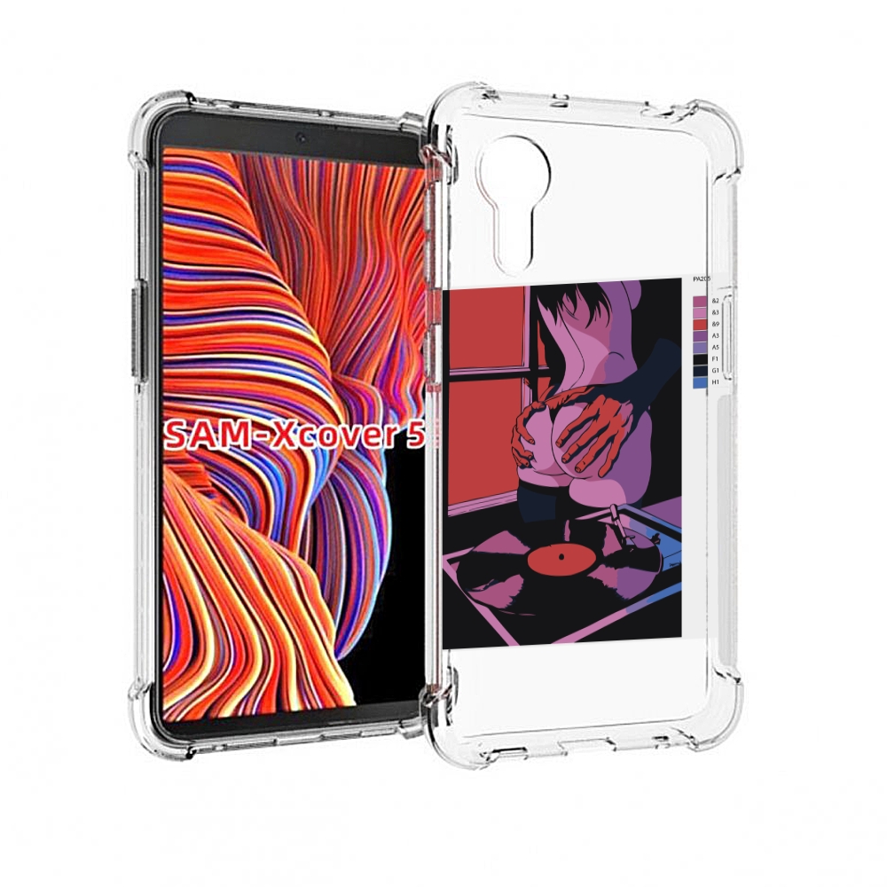 

Чехол MyPads девушка красивая сзади женский для Samsung Galaxy Xcover 5, Прозрачный, Tocco