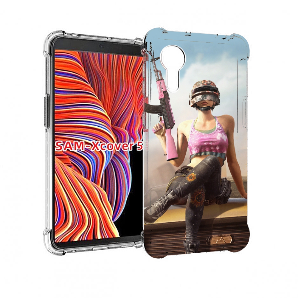 

Чехол MyPads девушка из PUBG для Samsung Galaxy Xcover 5, Прозрачный, Tocco
