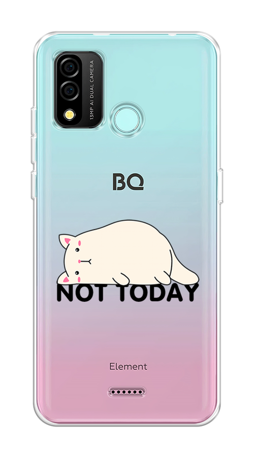 

Чехол на BQ 6645L "Cat not today", Белый;розовый;черный, 202650-1