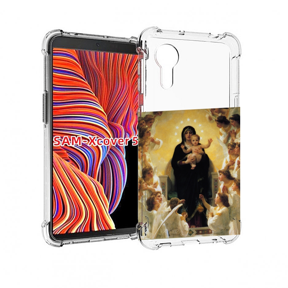 

Чехол MyPads дева-мария для Samsung Galaxy Xcover 5, Прозрачный, Tocco
