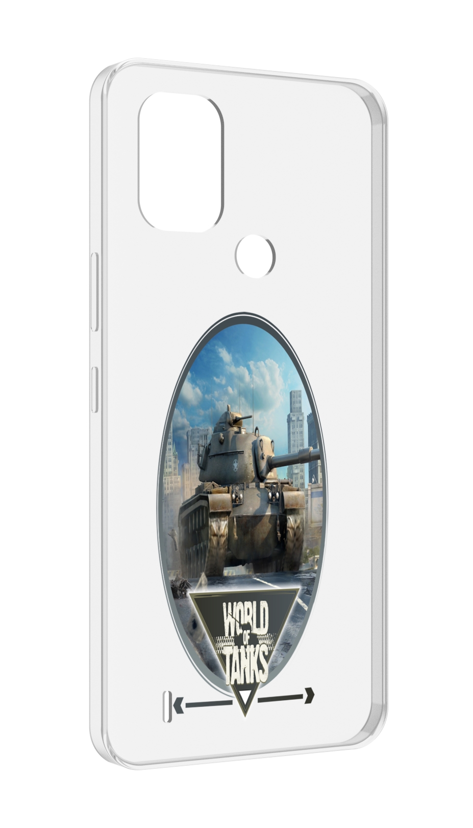 

Чехол MyPads игра с танками для Nokia C31, Прозрачный, Tocco