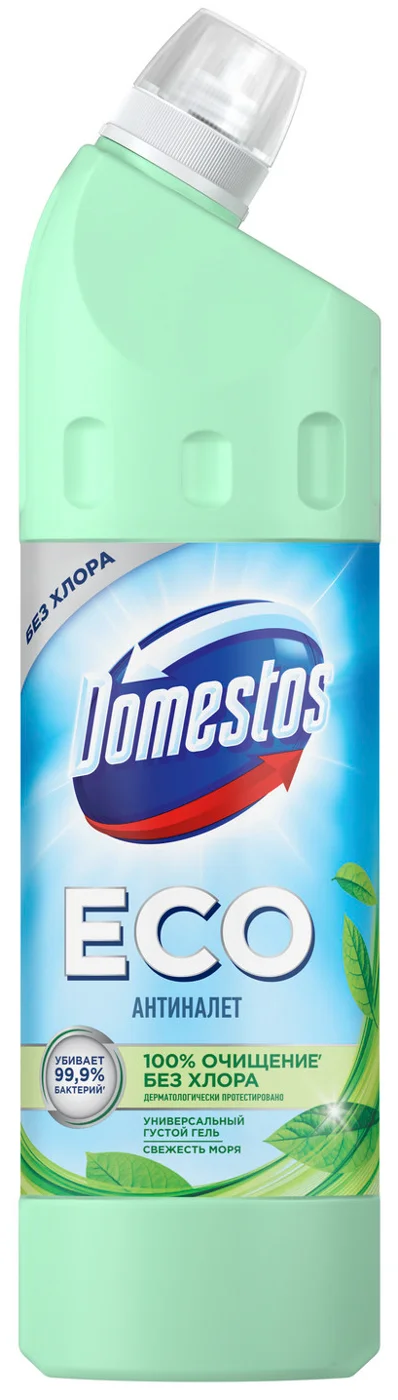 фото Чистящее средство domestos eco свежесть моря, 750 мл