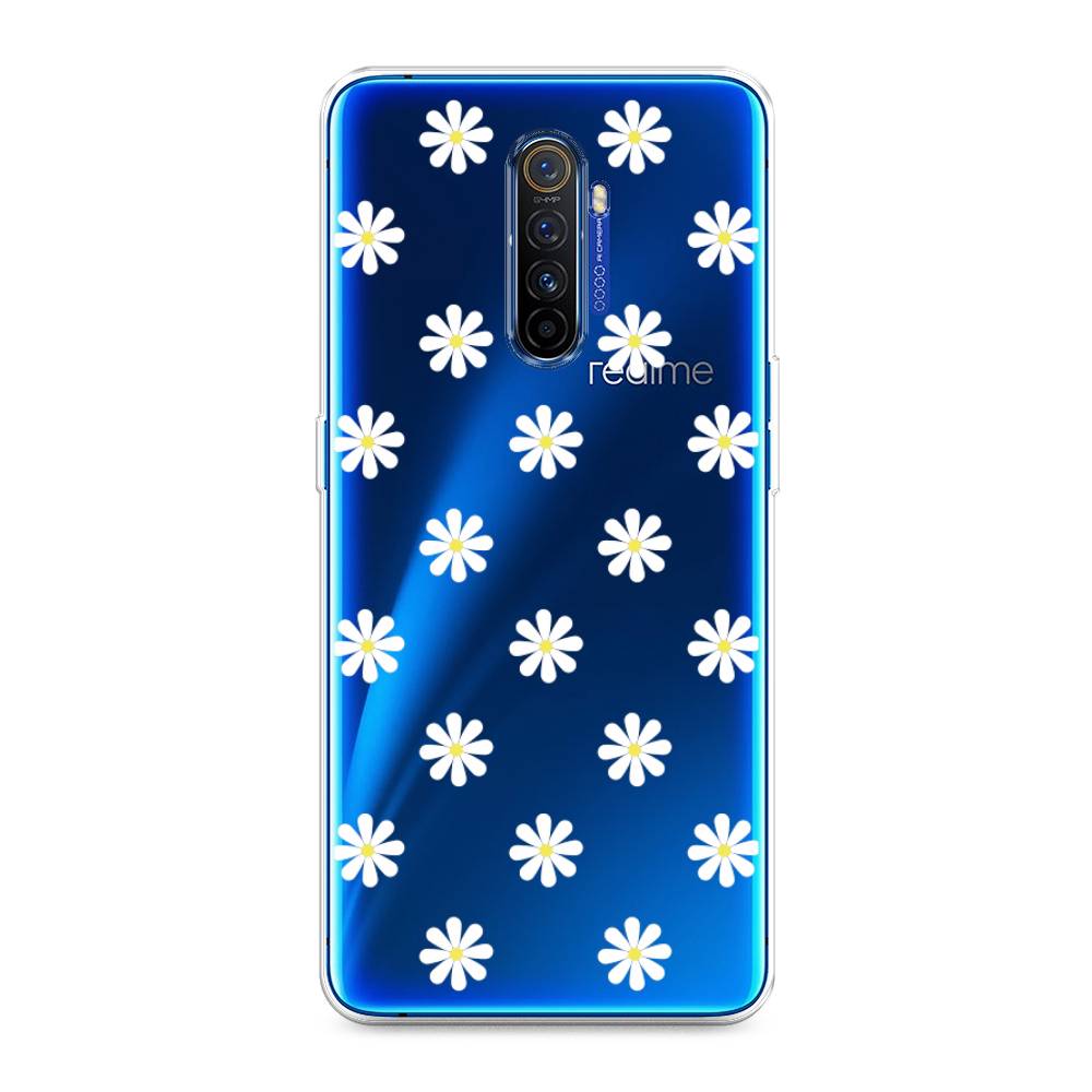 

Силиконовый чехол "Маленькие ромашки" на Realme X2 Pro, 251750-8