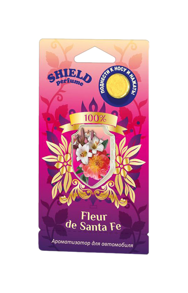 фото Ароматизатор воздуха автомобильный фуэтте s-13 shield perfume, fleur de santa fe. fouette