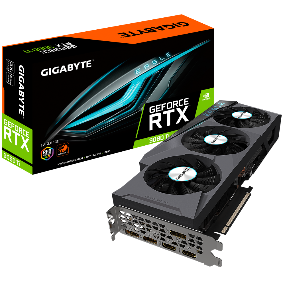 фото Видеокарта gigabyte geforce rtx 3080 ti eagle (gv-n308teagle-12gd)