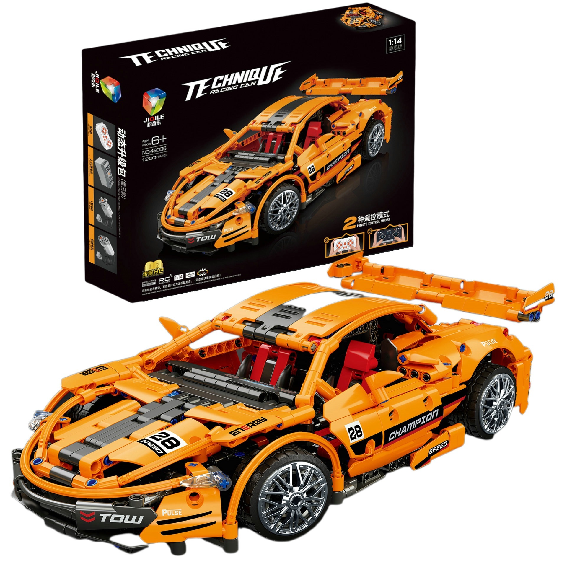 Конструктор JIQILE Technique большая модель автомобиля на Д/У