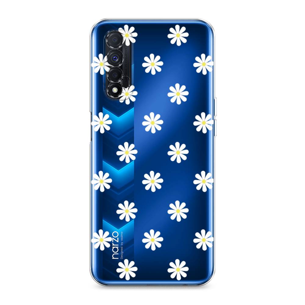 

Силиконовый чехол "Маленькие ромашки" на Realme Narzo 30 4G, 257650-8