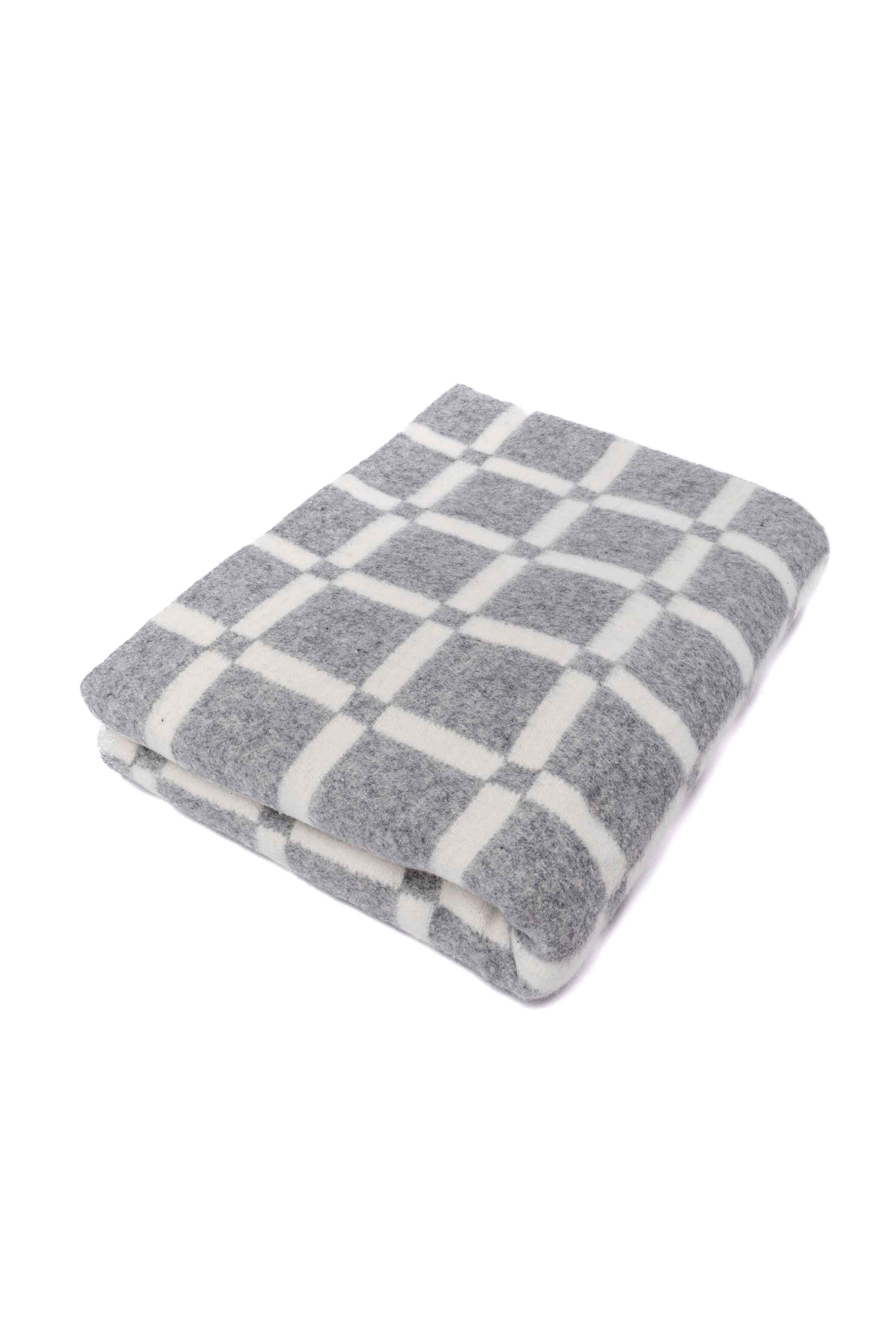 Одеяло байковое детское Промгрупп стиль серый