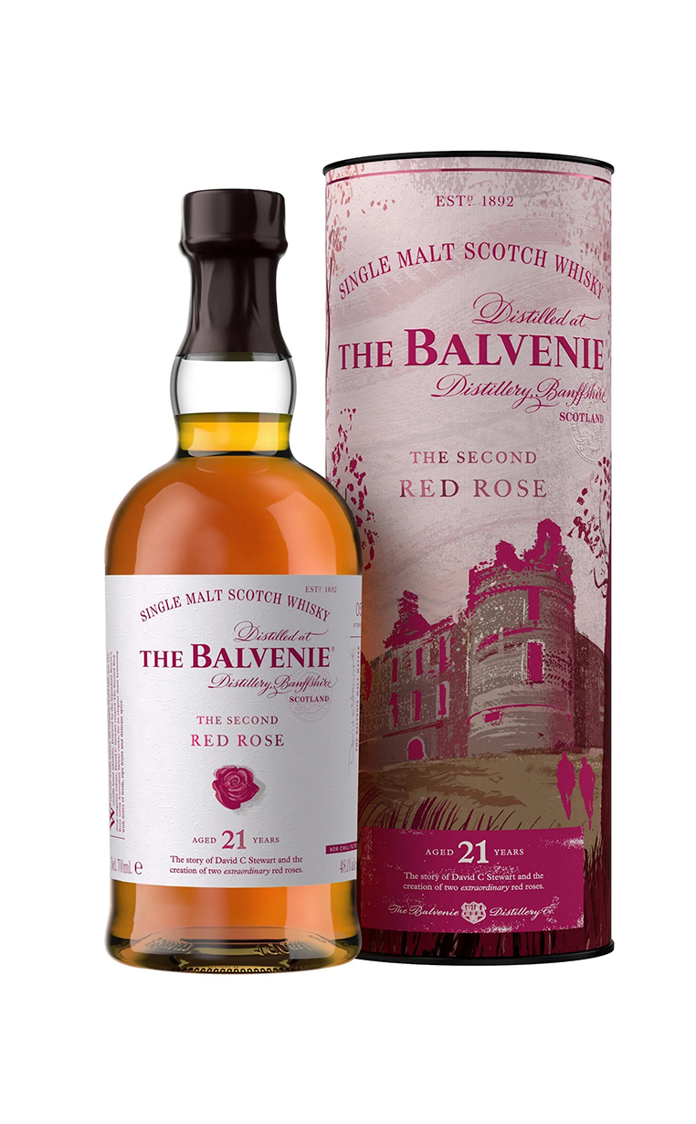 

Виски Balvenie The Second Red Rose 21 Years Old, 0.7 л