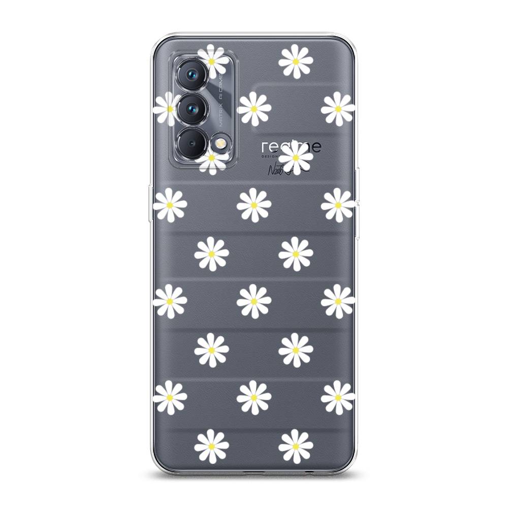 

Силиконовый чехол "Маленькие ромашки" на Realme GT Master Edition, 2510450-8