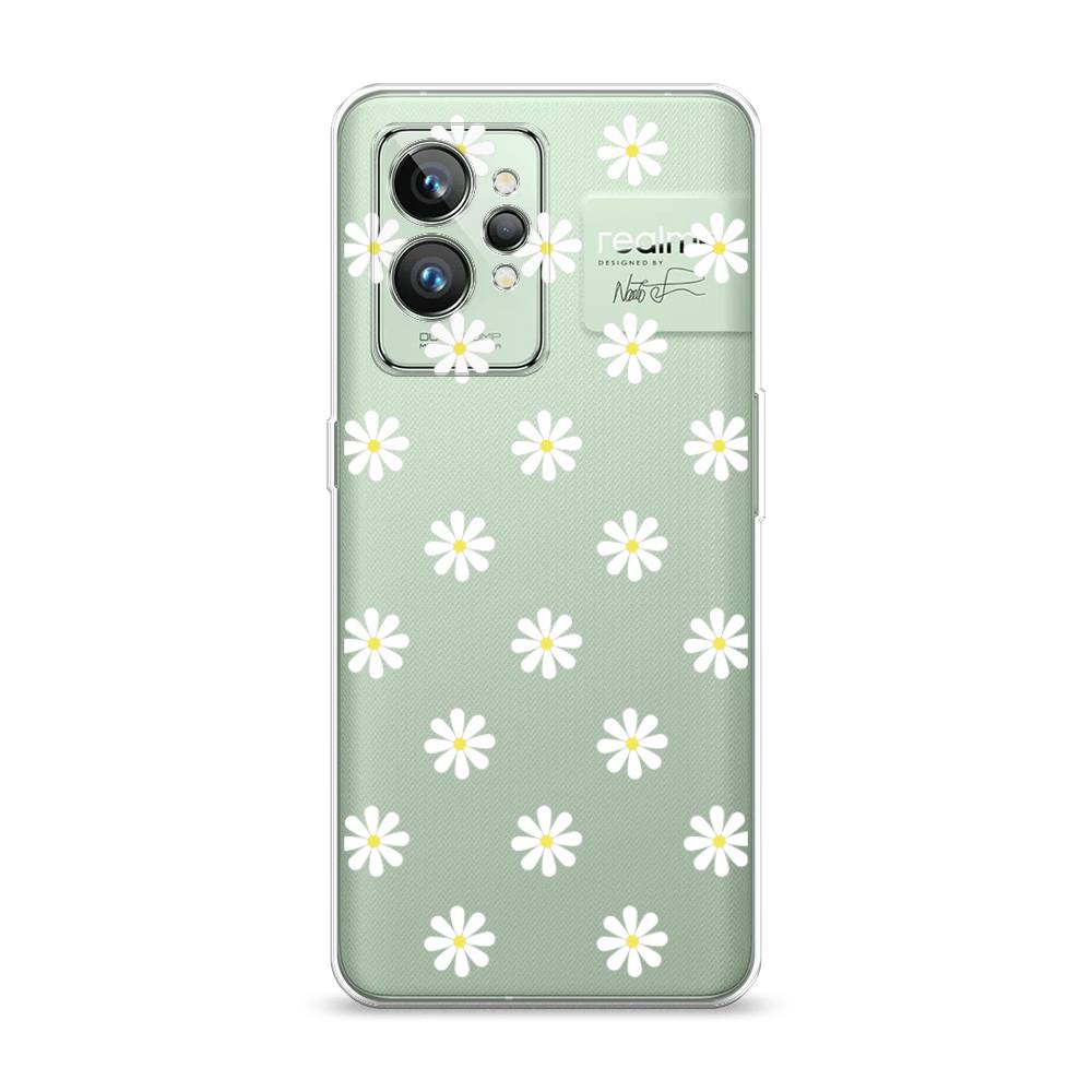 

Силиконовый чехол "Маленькие ромашки" на Realme GT 2 Pro, 258650-8