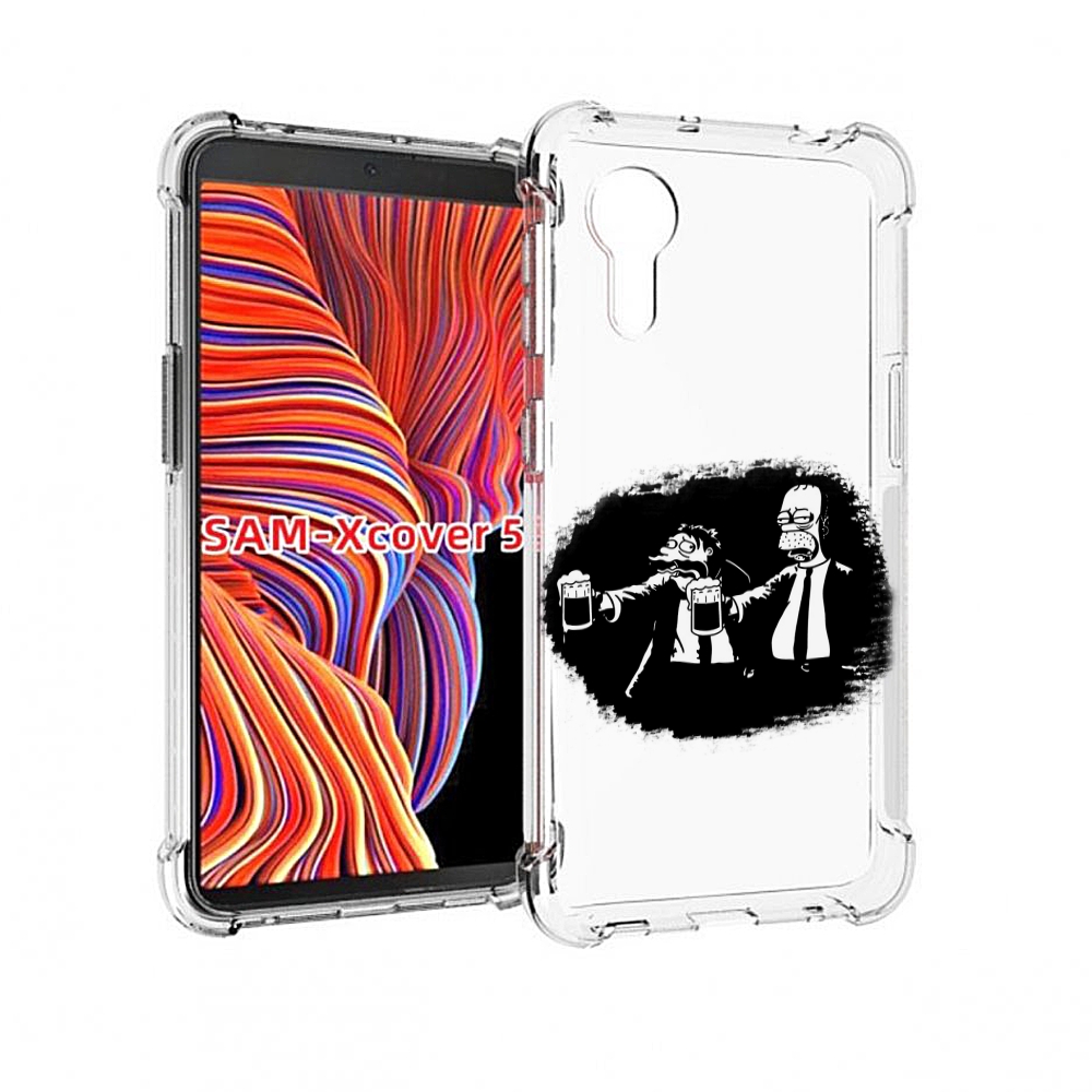 

Чехол MyPads гомер пьет для Samsung Galaxy Xcover 5, Прозрачный, Tocco