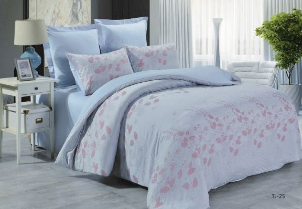 

Постельное белье Famille 2-спальное TJ-25, Сатин, 4 шт-50x70 2 шти 70x70 2 шт, TJ-25-173