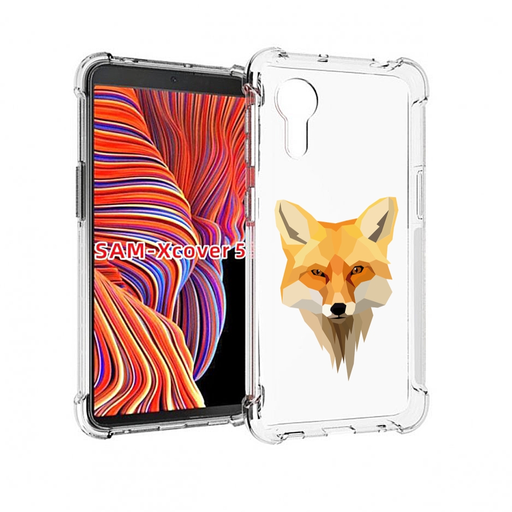 

Чехол MyPads голова-лисы для Samsung Galaxy Xcover 5, Прозрачный, Tocco