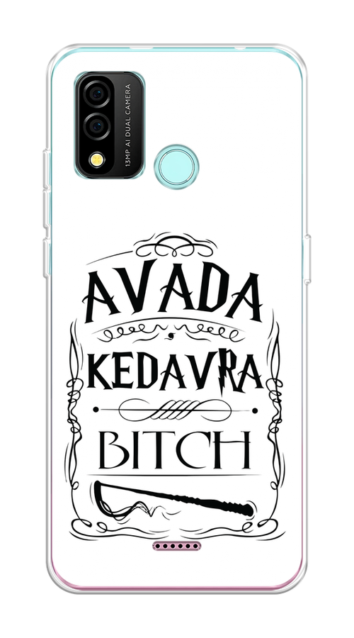 

Чехол на BQ 6645L "Avada kedavra bitch", Белый;серый;черный, 202650-6