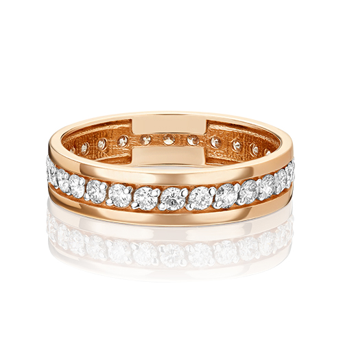 

Кольцо из золота р. , PLATINA jewelry 01-1064-00-101-1110-30, бриллиант, 01-1064-00-101-1110-30