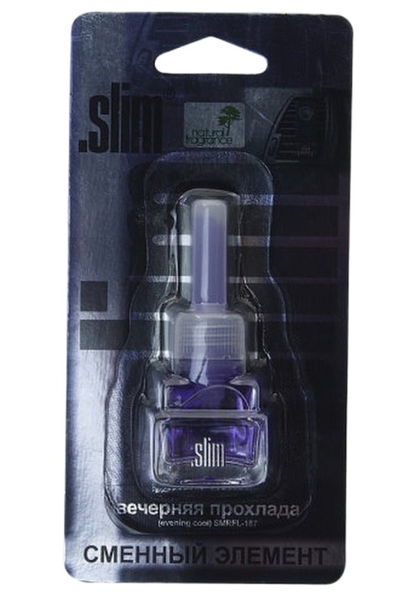 

Ароматизатор в машину FKVJP SMRFL-187 Slim Вечерняя прохлада, Прозрачный, SMRFL-187