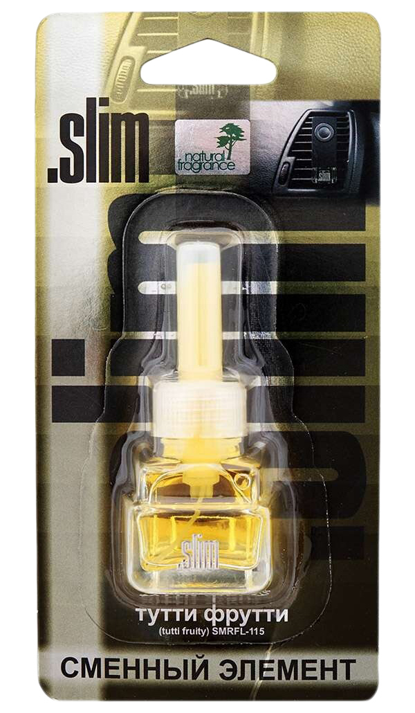 

Ароматизатор в машину FKVJP SMRFL-115 Slim Тутти фрутти, Прозрачный, SMRFL-115