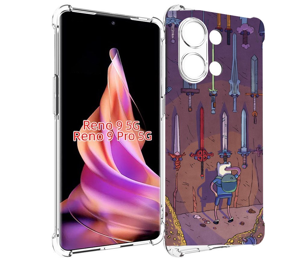 

Чехол MyPads фин ищет меч для Oppo Reno 9/Reno 9 Pro, Прозрачный, Tocco