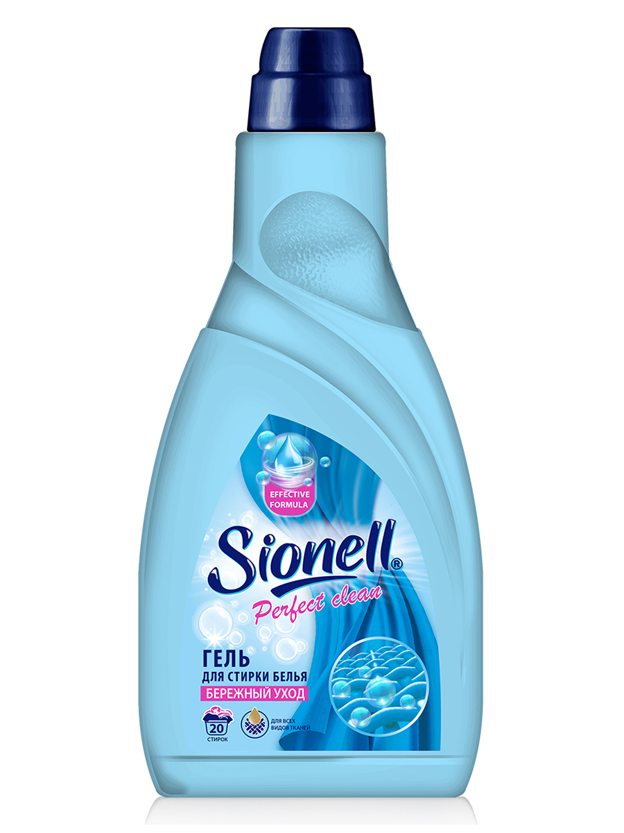 фото Гель для стирки sionell perfect clean 1 л