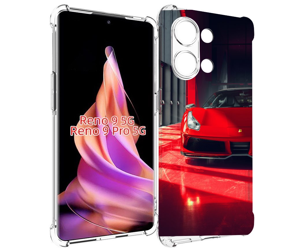 

Чехол MyPads ферра для OPPO Reno 9 / Reno 9 Pro, Прозрачный, Tocco