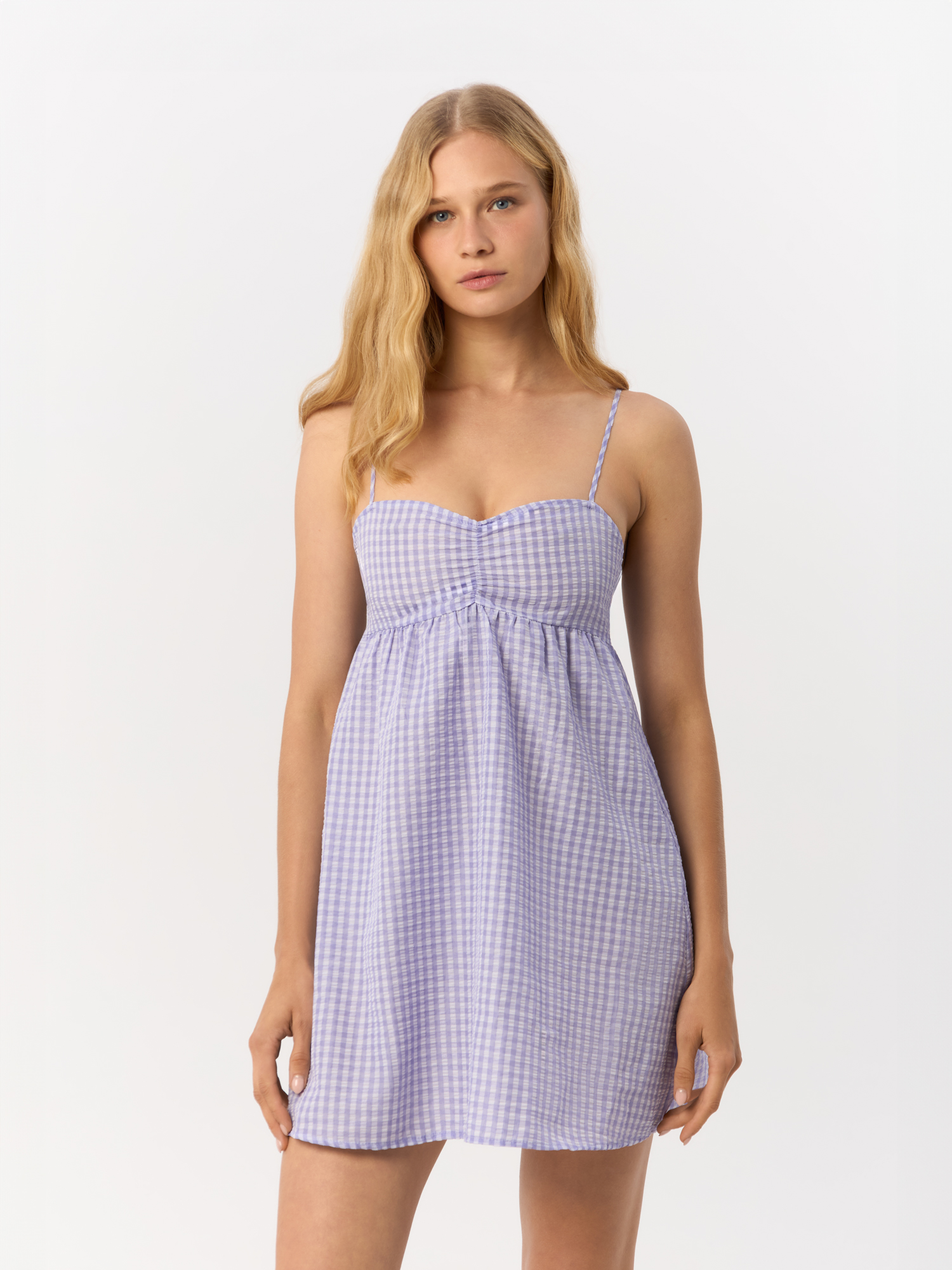 

Платье женское H&M 963226002 фиолетовое 40 EU, Фиолетовый, 963226