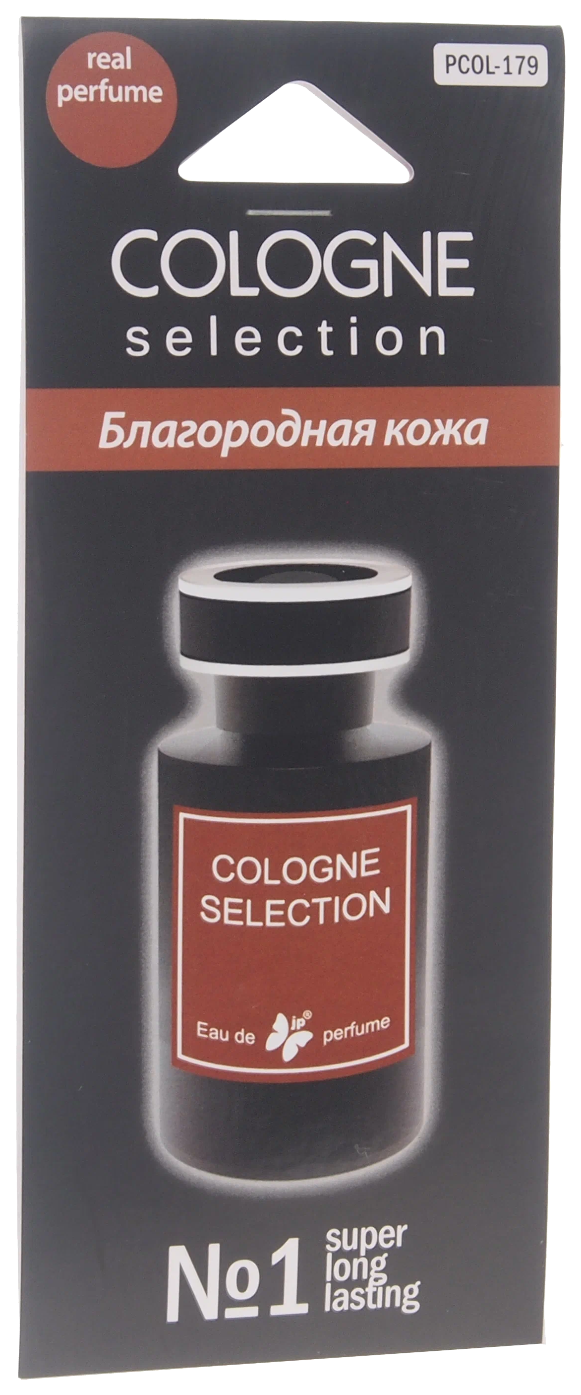 

Ароматизатор в машину FKVJP PCOL-179 Cologne Selection Благородная кожа, Черный, PCOL-179