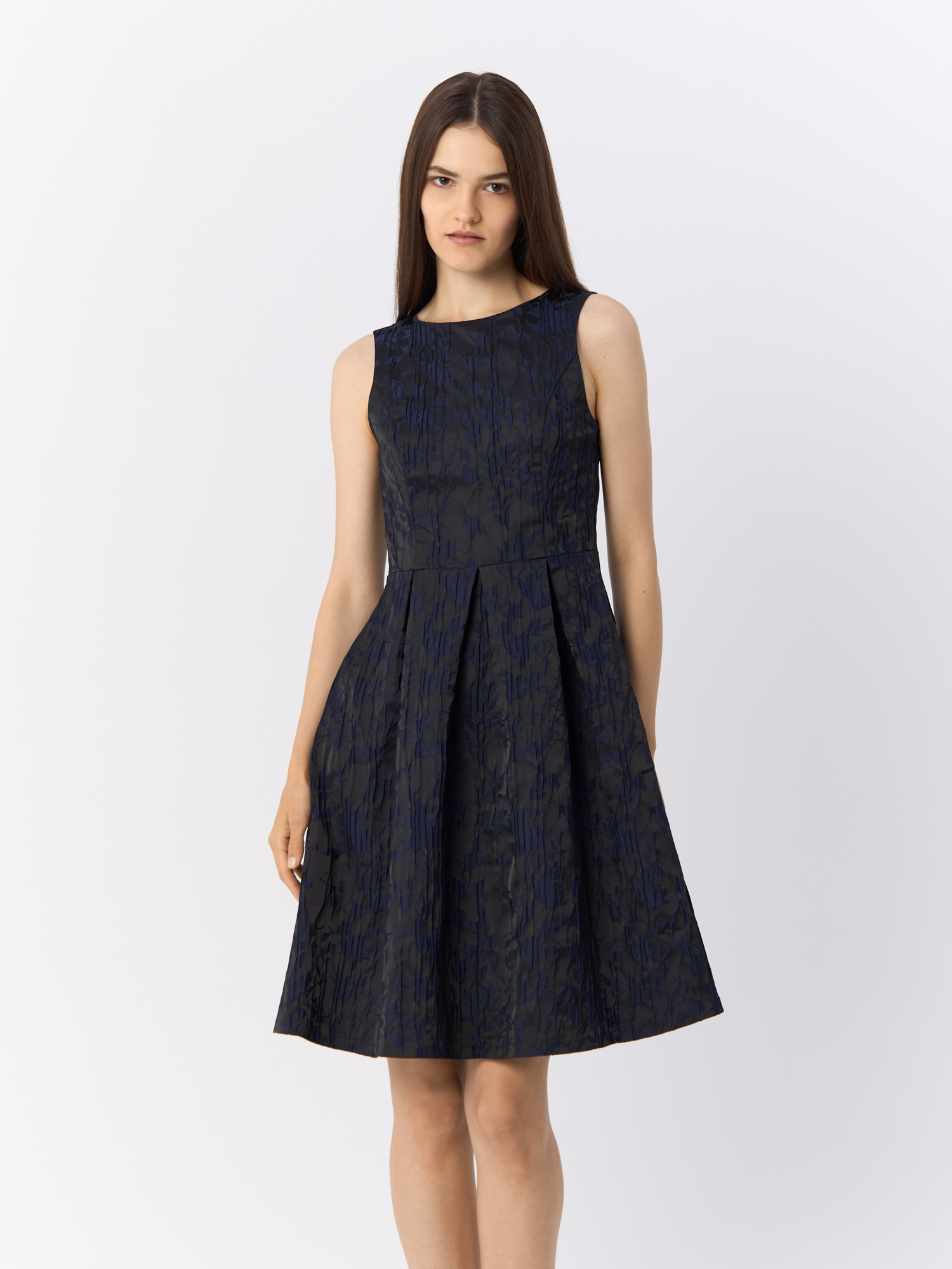 

Платье женское H&M 791568001 синее 40 EU, Синий, 791568