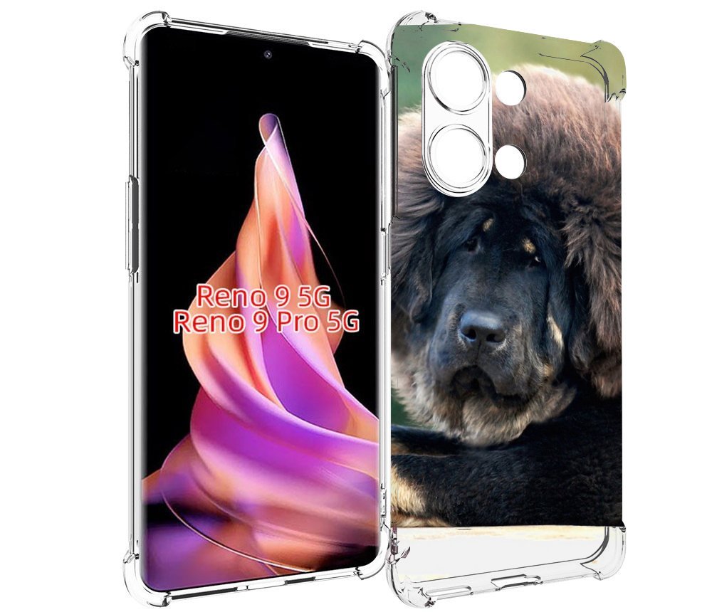 

Чехол MyPads тибетскии мастиф для Oppo Reno 9/Reno 9 Pro, Прозрачный, Tocco