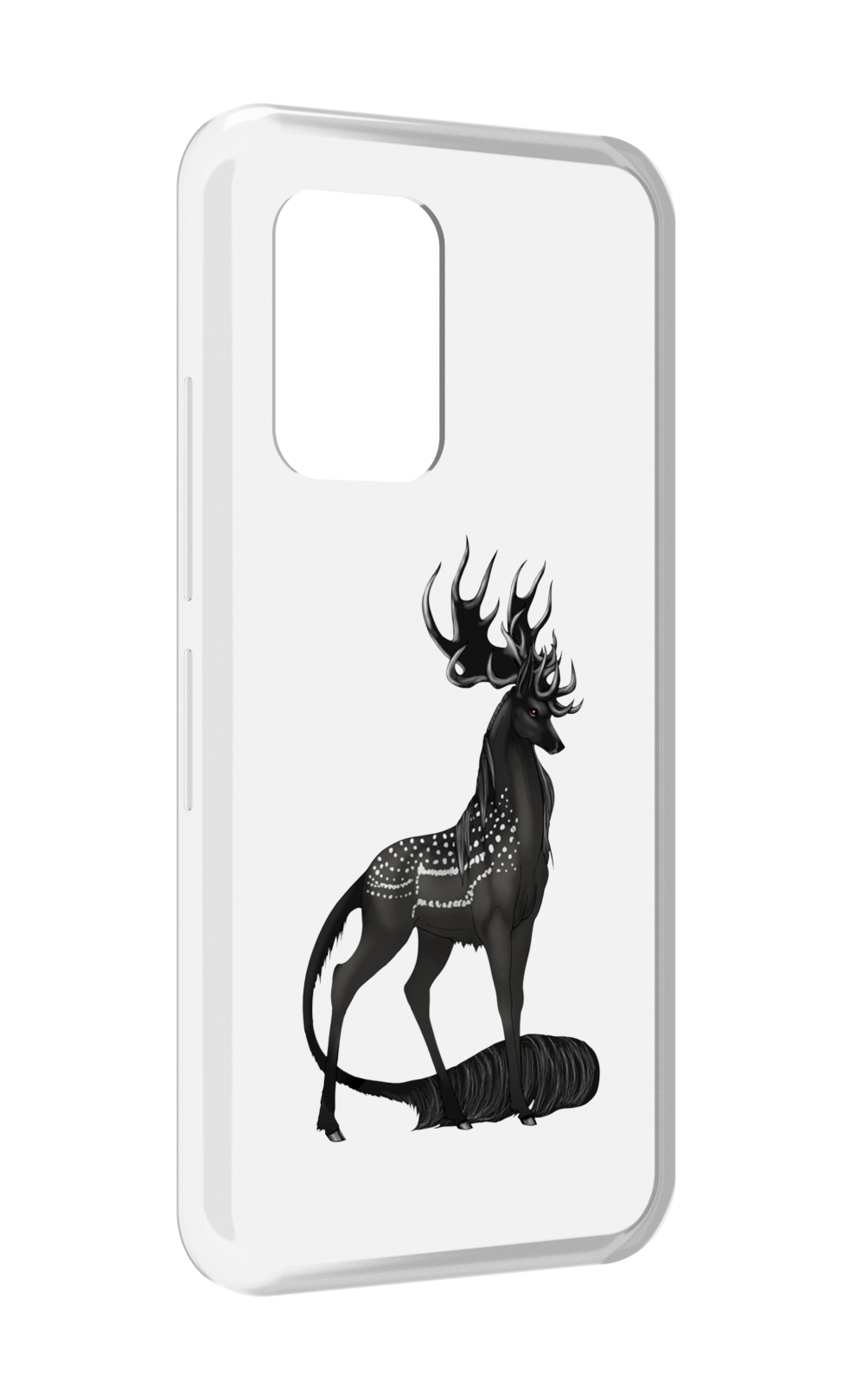 

Чехол MyPads красивый-черный-олень для UMIDIGI Bison GT, Прозрачный, Tocco