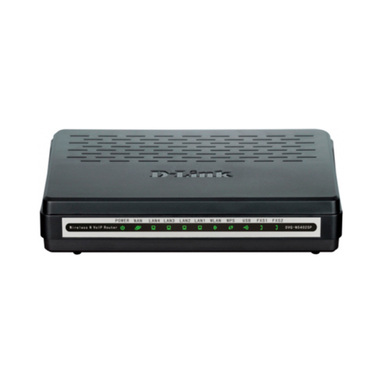 

Маршрутизатор D-Link DVG-N5402SP/2S1U/C1B Black