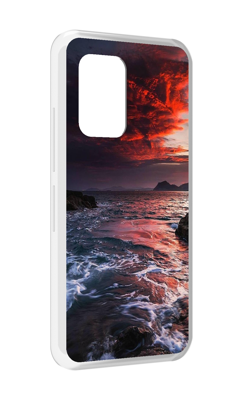 

Чехол MyPads красивый залив для UMIDIGI Bison GT, Прозрачный, Tocco