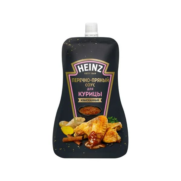 фото Соус heinz перечно-пряный для куриных крылышек 230 г