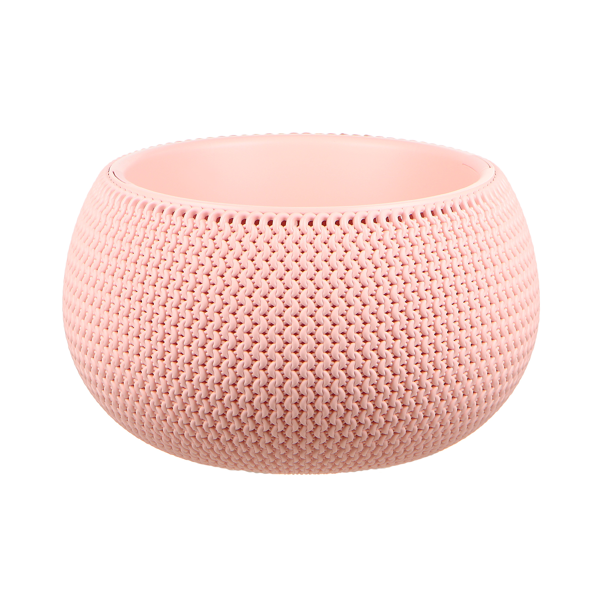

Кашпо Prosperplast Splofy Bowl 37 см персик